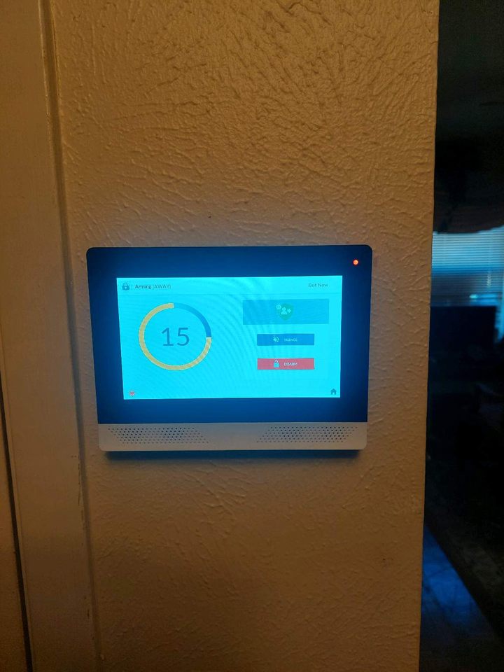 Security System Control Panel